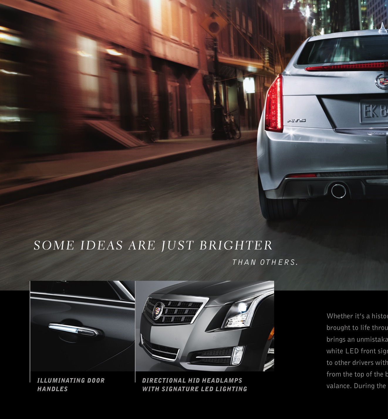 2013 Cadillac ATS Brochure Page 9